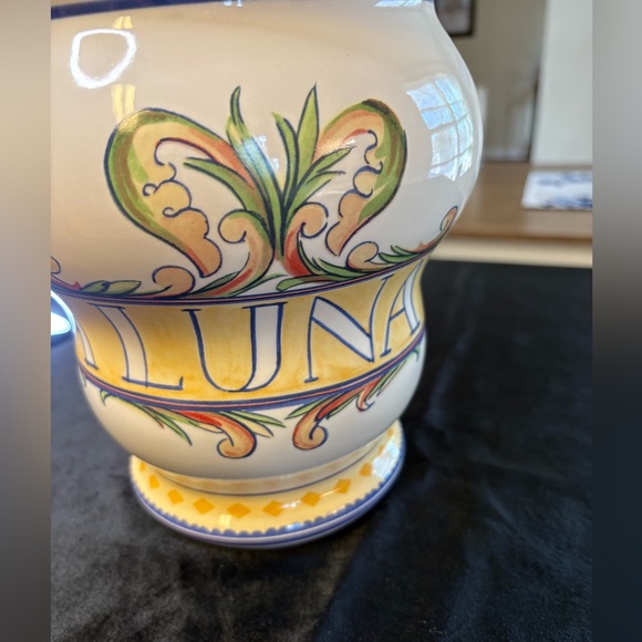 Pfaltzgraff Villa Della Luna Ceramic Storage Jar - Picture 5 of 10